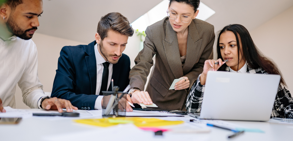 KinStride team in the field